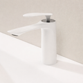 Brass Waterfall Single-Handle Faucet (Deck-Mount)