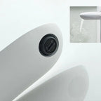 Brass Waterfall Single-Handle Faucet (Deck-Mount)