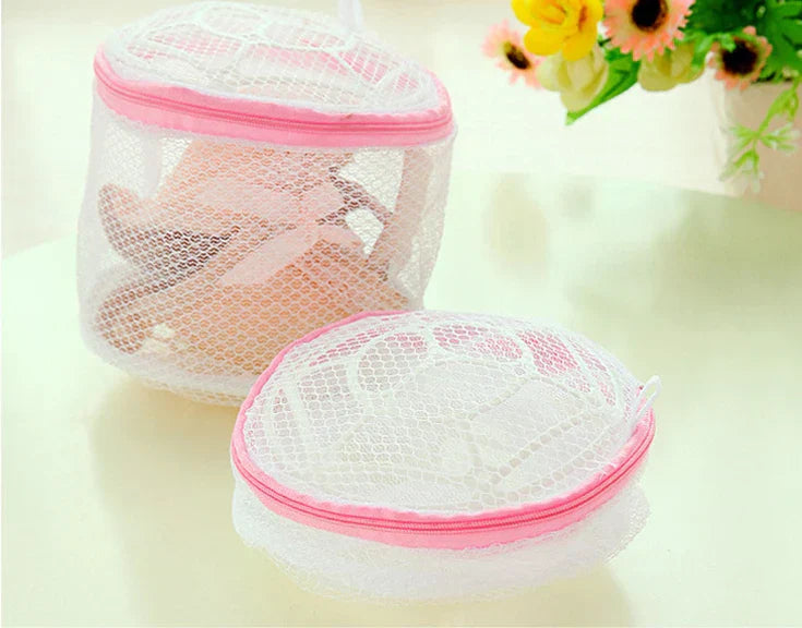 Breathable Fine Mesh Lingerie Wash Bag (Foldable)