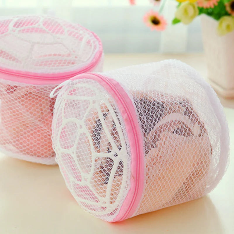Breathable Fine Mesh Lingerie Wash Bag (Foldable)