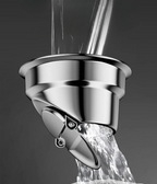 Brushed 304 Stainless Steel Odor-Blocking Floor Drain (Square)