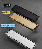 Brushed 304 Stainless Steel Odor-Blocking Floor Drain (Square)