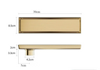 Brushed 304 Stainless Steel Odor-Blocking Floor Drain (Square)