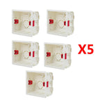 Brushed Aluminum Flush-Mount Schuko Wall Outlet (USB & CAT6)