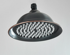 Brushed Antique Brass Rainfall Shower Head (Wall-Mounted)