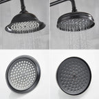Brushed Antique Brass Rainfall Shower Head (Wall-Mounted)