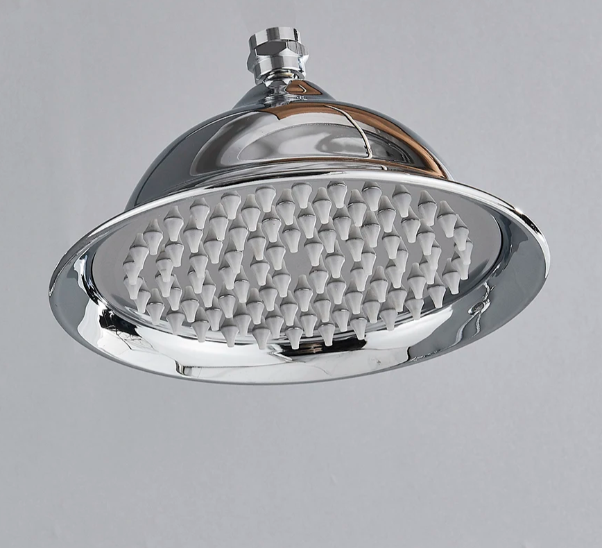 Brushed Antique Brass Rainfall Shower Head (Wall-Mounted)