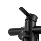 Brushed Stainless Steel 360° Swivel Wall-Mount Kitchen Faucet (Extendable Sprayer)