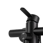 Brushed Stainless Steel 360° Swivel Wall-Mount Kitchen Faucet (Extendable Sprayer)