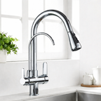 Built-In Filtered Pull-Out Kitchen Faucet (360° Rotation)