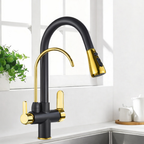 Built-In Filtered Pull-Out Kitchen Faucet (360° Rotation)
