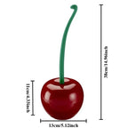 Cherry-Shaped Hygienic Toilet Brush & Holder