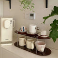 Clear Acrylic Double-Tier Cosmetic Organizer (Freestanding)