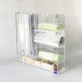 Clear Acrylic Space-Saving Wall-Mounted Storage Box