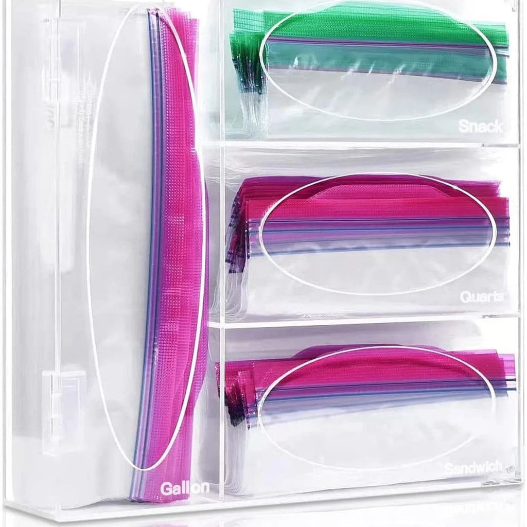 Clear Acrylic Space-Saving Wall-Mounted Storage Box