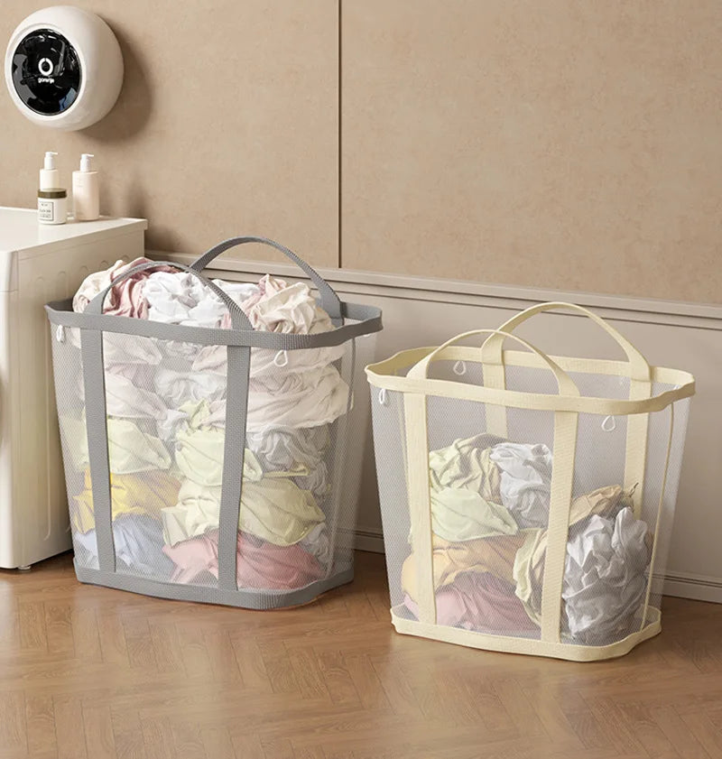 Collapsible Breathable Laundry Hamper (Family Size)