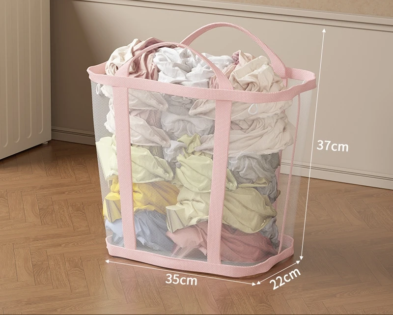Collapsible Breathable Laundry Hamper (Family Size)