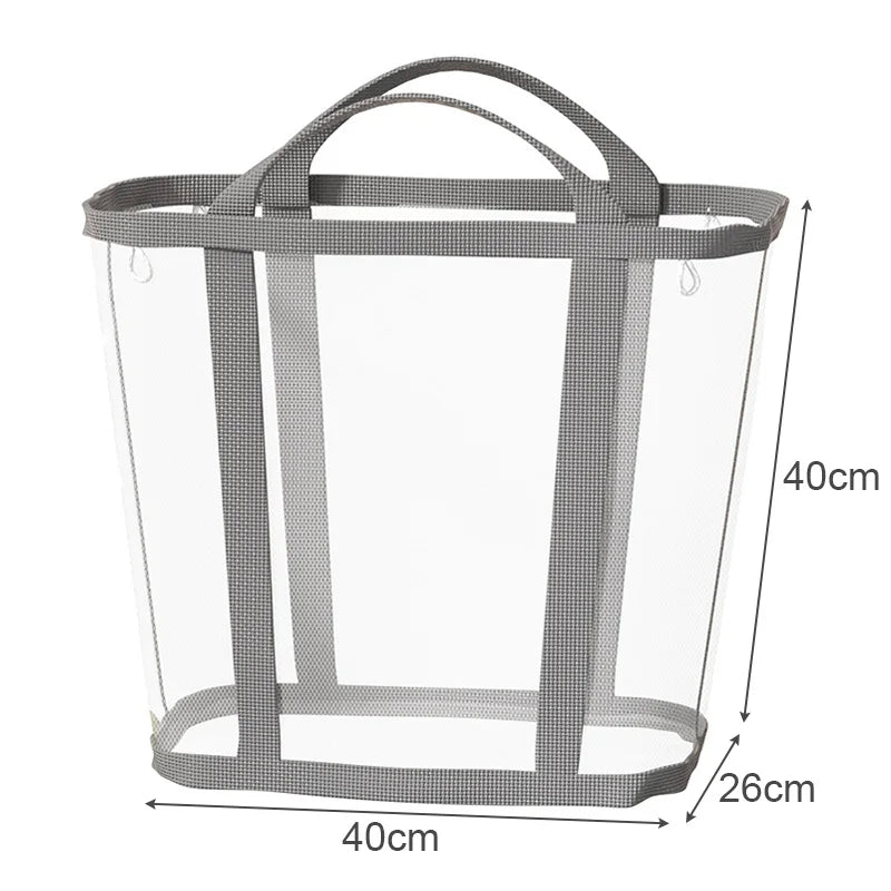 Collapsible Breathable Laundry Hamper (Family Size)