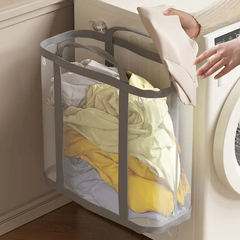 Collapsible Breathable Laundry Hamper (Family Size)