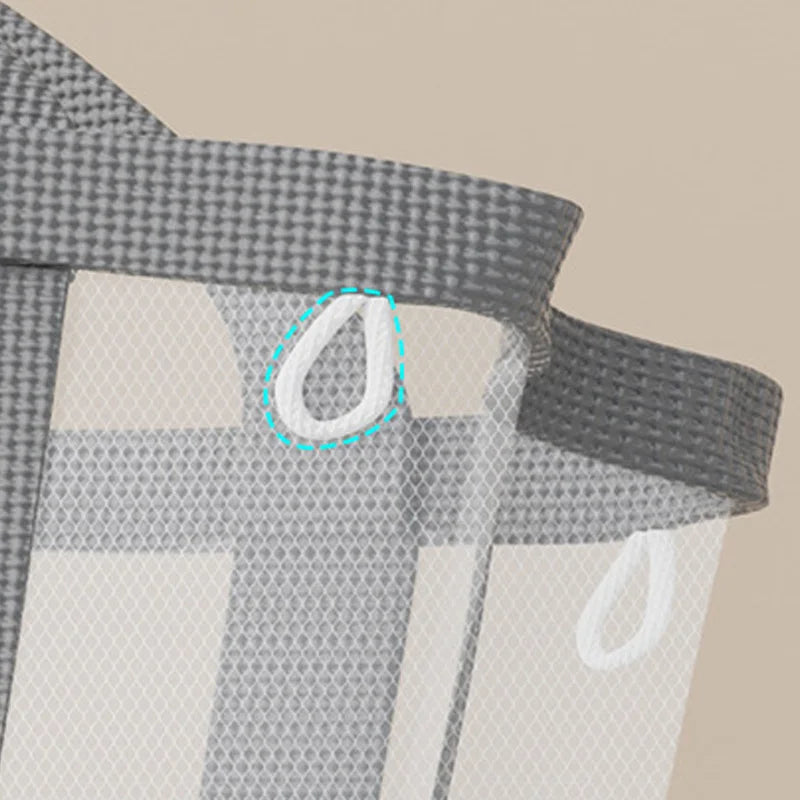 Collapsible Breathable Laundry Hamper (Family Size)