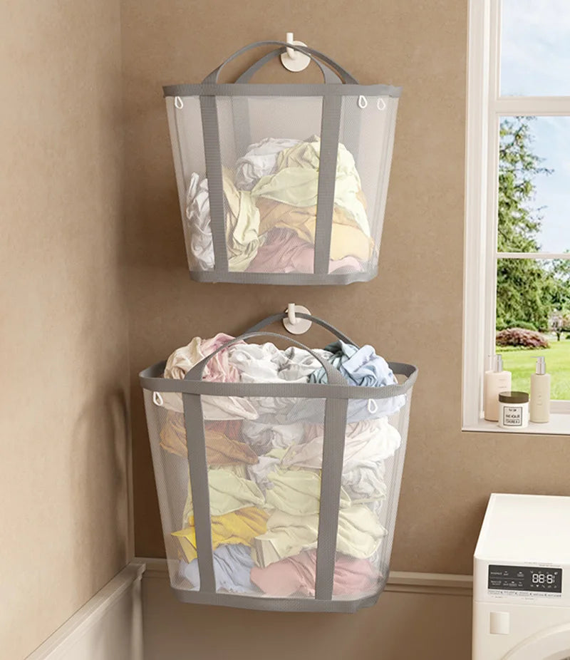Collapsible Breathable Laundry Hamper (Family Size)