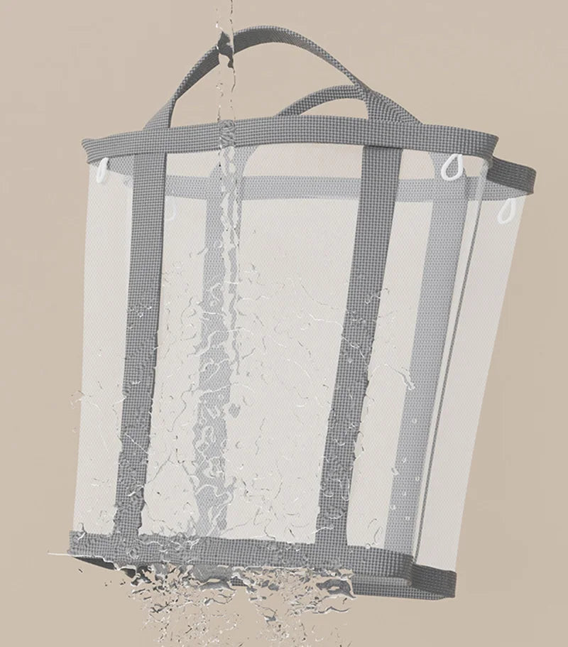 Collapsible Breathable Laundry Hamper (Family Size)
