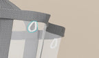 Collapsible Breathable Laundry Hamper (Family Size)