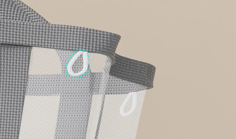 Collapsible Breathable Laundry Hamper (Family Size)