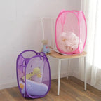 Collapsible Breathable Mesh Laundry Hamper