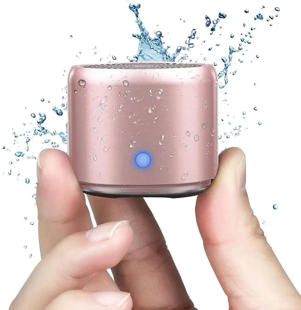 Compact Metal Waterproof Bluetooth Speaker