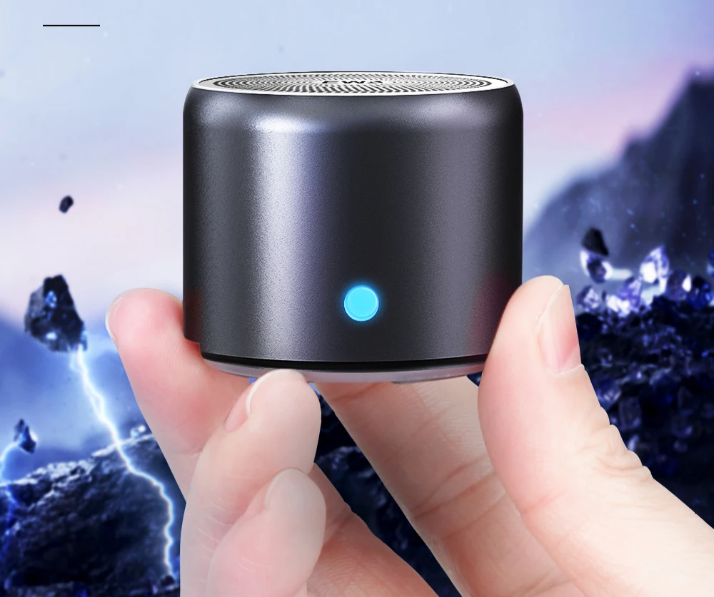 Compact Metal Waterproof Bluetooth Speaker