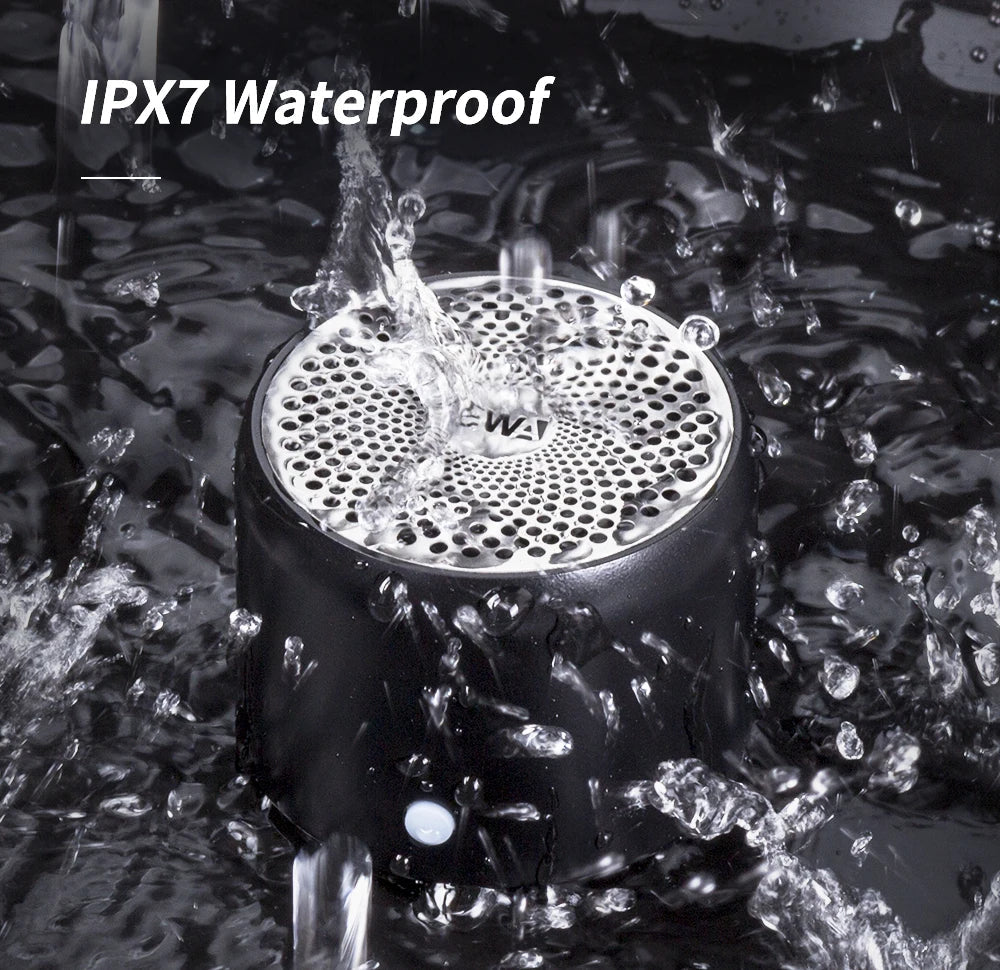 Compact Metal Waterproof Bluetooth Speaker