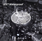 Compact Metal Waterproof Bluetooth Speaker