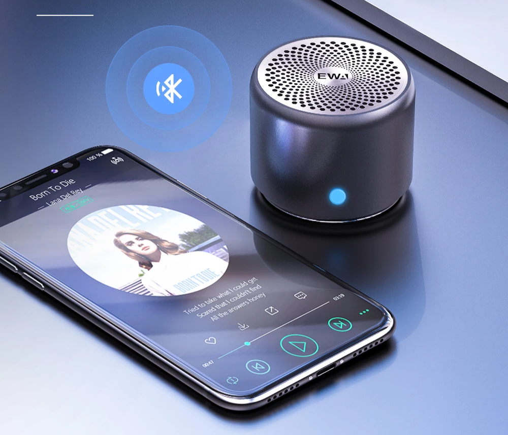 Compact Metal Waterproof Bluetooth Speaker