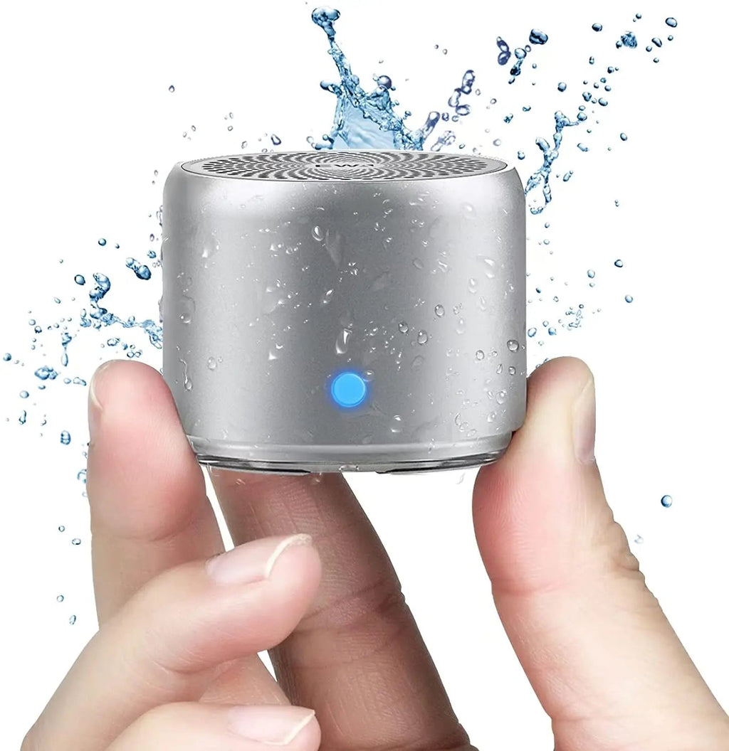 Compact Metal Waterproof Bluetooth Speaker