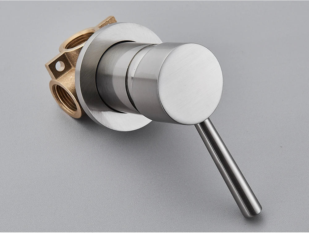 Concealed Brass Dual-Function Shower Mixer Valve