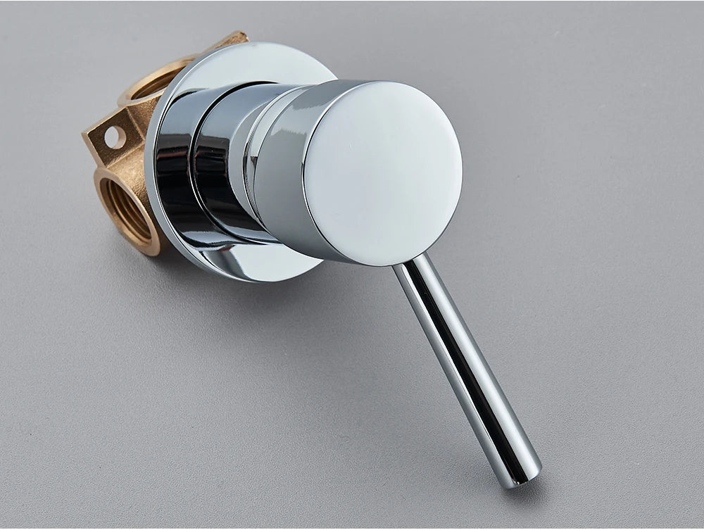 Concealed Brass Dual-Function Shower Mixer Valve