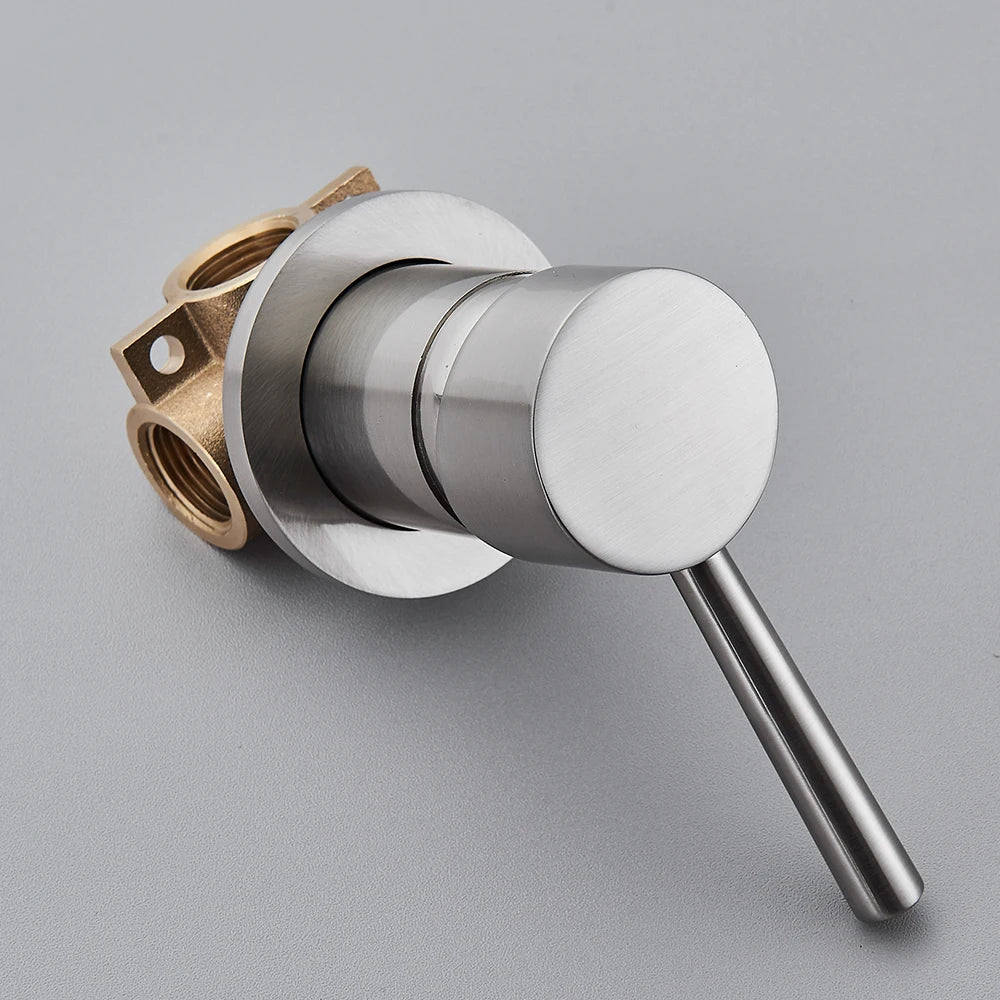 Concealed Brass Dual-Function Shower Mixer Valve