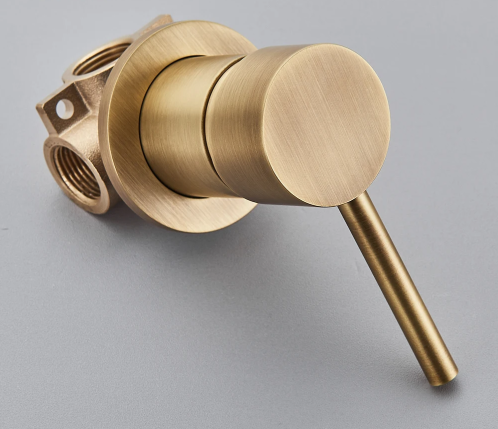 Concealed Brass Dual-Function Shower Mixer Valve
