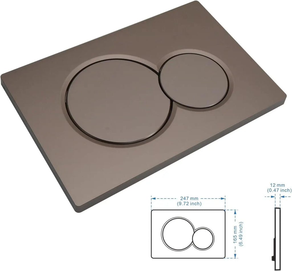 Concealed Corrosion-Resistant Flush Valve (Push Button)