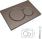 Concealed Corrosion-Resistant Flush Valve (Push Button)