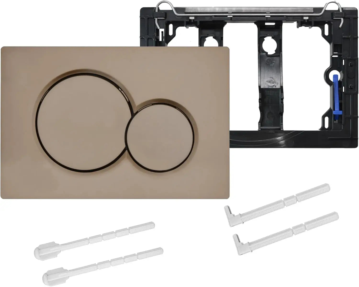 Concealed Corrosion-Resistant Flush Valve (Push Button)