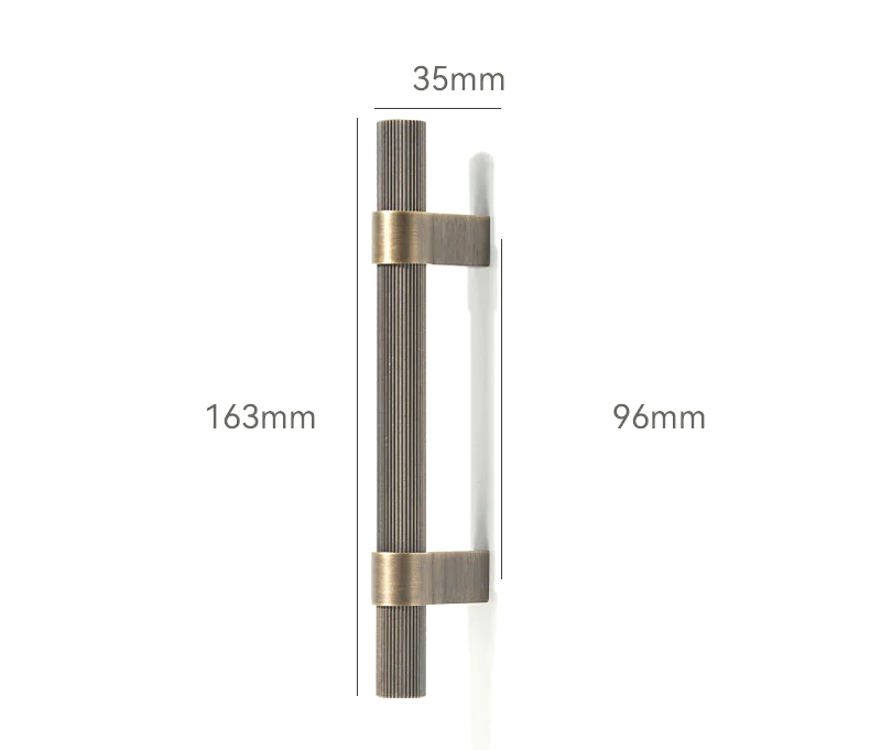 Corrosion-Resistant Brass Cabinet & Drawer Handle (Electrolytic Finish)