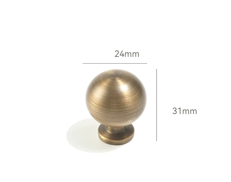 Corrosion-Resistant Brass Cabinet & Drawer Handle (Electrolytic Finish)