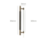 Corrosion-Resistant Brass Cabinet & Drawer Handle (Electrolytic Finish)