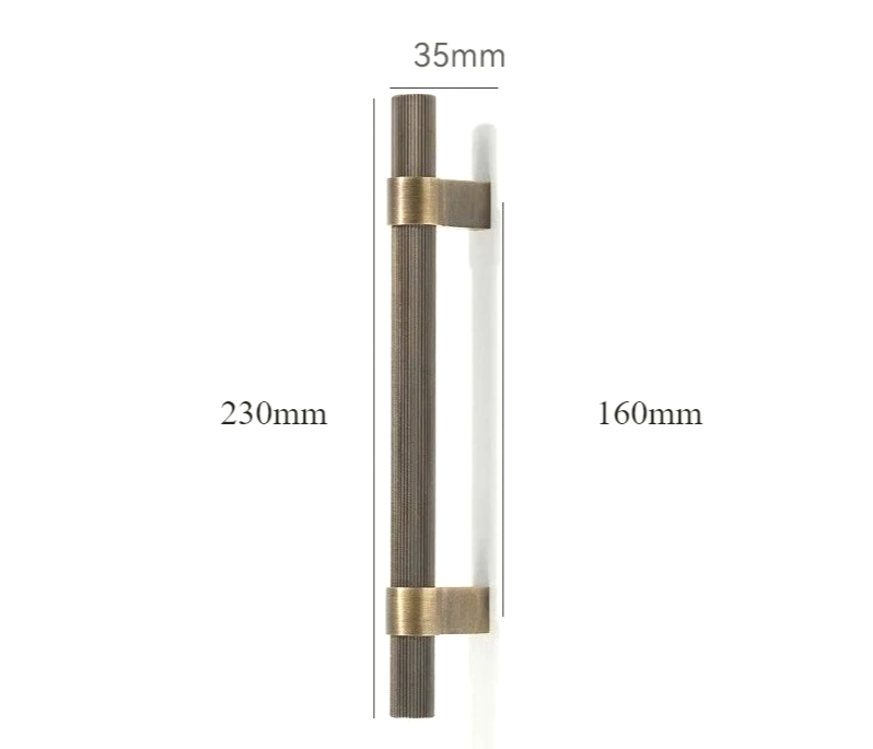 Corrosion-Resistant Brass Cabinet & Drawer Handle (Electrolytic Finish)
