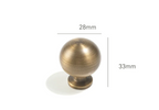 Corrosion-Resistant Brass Cabinet & Drawer Handle (Electrolytic Finish)