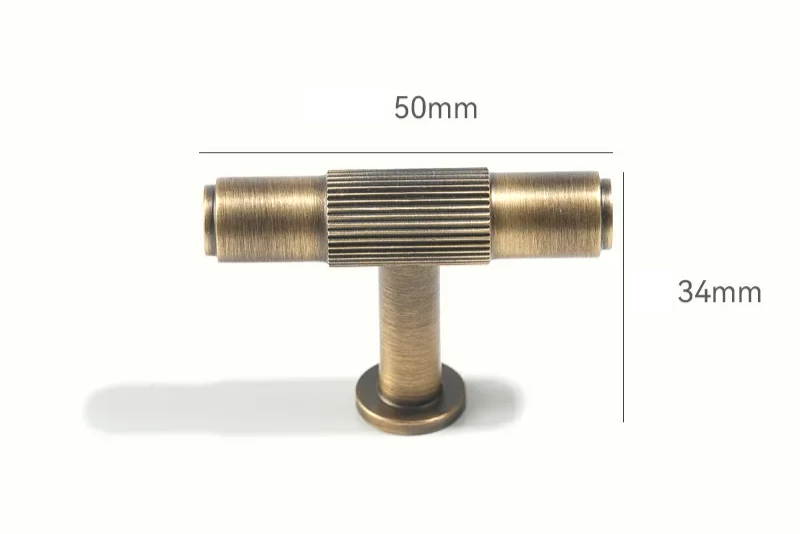Corrosion-Resistant Brass Cabinet & Drawer Handle (Electrolytic Finish)