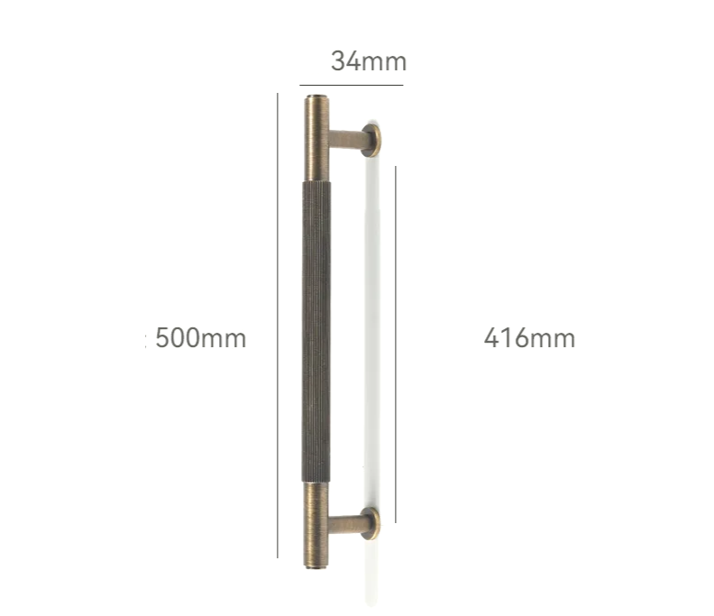 Corrosion-Resistant Brass Cabinet & Drawer Handle (Electrolytic Finish)