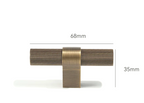Corrosion-Resistant Brass Cabinet & Drawer Handle (Electrolytic Finish)